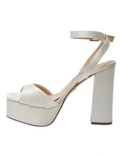 Dorcas Luster Satin Sandals In Cream 9 Dorcas Luster Satin Sandals In Cream -Myer Clothing Shop 951781960 3 1 720x928