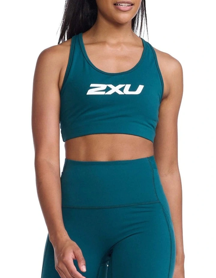 2XU Motion Racerback Crop In Turquoise 1 2XU Motion Racerback Crop In Turquoise