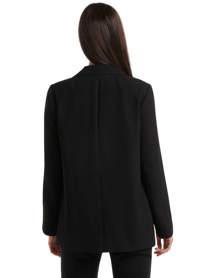 Forever New Olive Boyfriend Blazer In Black 2 Forever New Olive Boyfriend Blazer In Black - Image 2