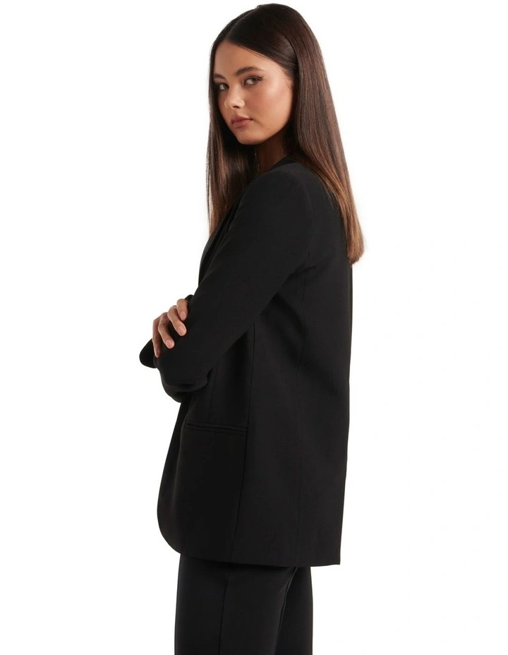 Forever New Olive Boyfriend Blazer In Black 3 Forever New Olive Boyfriend Blazer In Black - Image 3