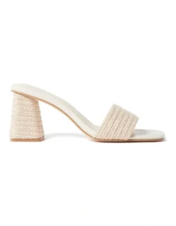 Forever New Taylor Rope Mule In Ivory