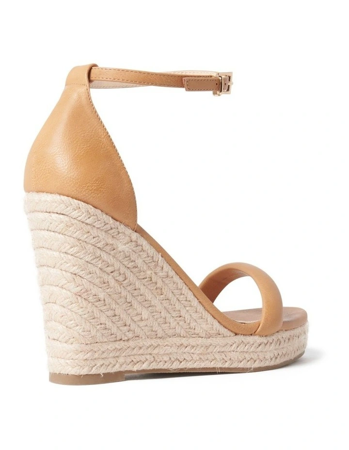 Forever New Amy Espadrille Wedge In Brown 3 Forever New Amy Espadrille Wedge In Brown - Image 3