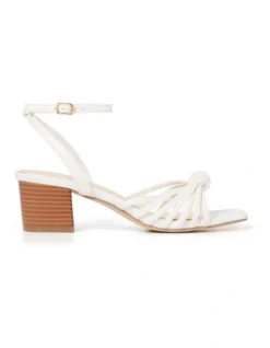 Forever New Liliah Mid Block Strappy In White