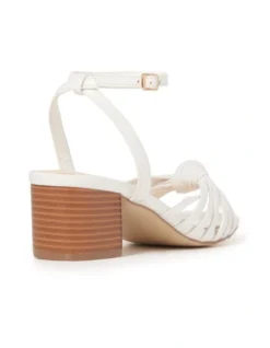 Forever New Liliah Mid Block Strappy In White -Myer Clothing Shop 952480900 952508710 3 720x928