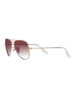 Junior Aviator Kids Sunglasses In Rose Gold -Myer Clothing Shop 952789330 3 720x928