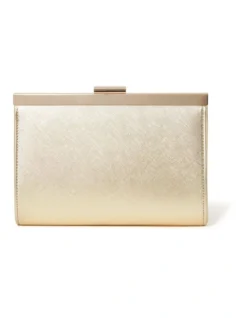 Forever New Anastasia Clutch In Gold