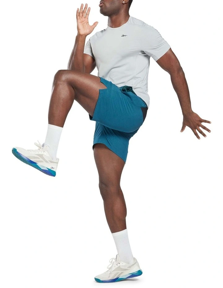 Reebok Ts Strength Short In Green 4 Reebok Ts Strength Short In Green - Image 4