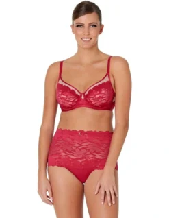 Mystique Underwire Bra In Persian Red