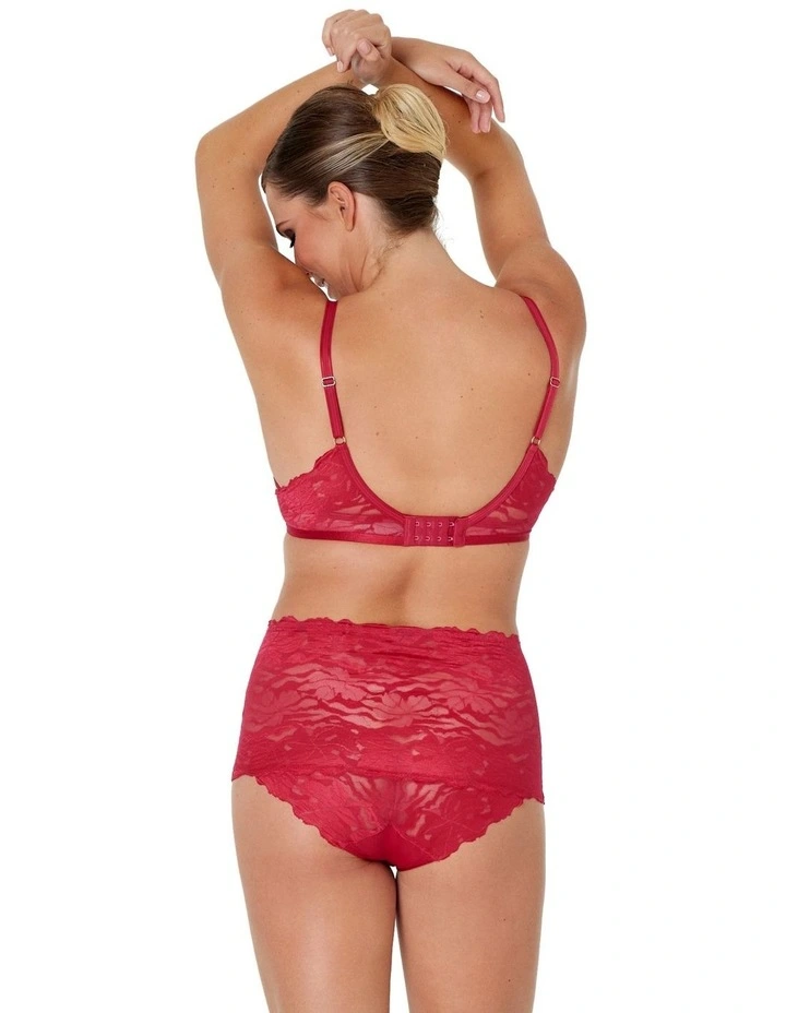 Mystique Underwire Bra In Persian Red 3 Mystique Underwire Bra In Persian Red - Image 3