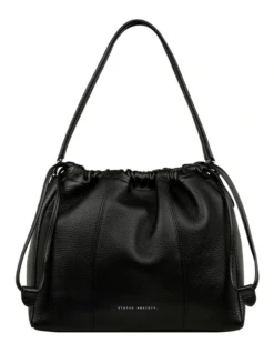 Point Of No Return Drawstring Pouch In Black