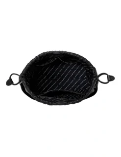Point Of No Return Drawstring Pouch In Black -Myer Clothing Shop 953539030 6 720x928