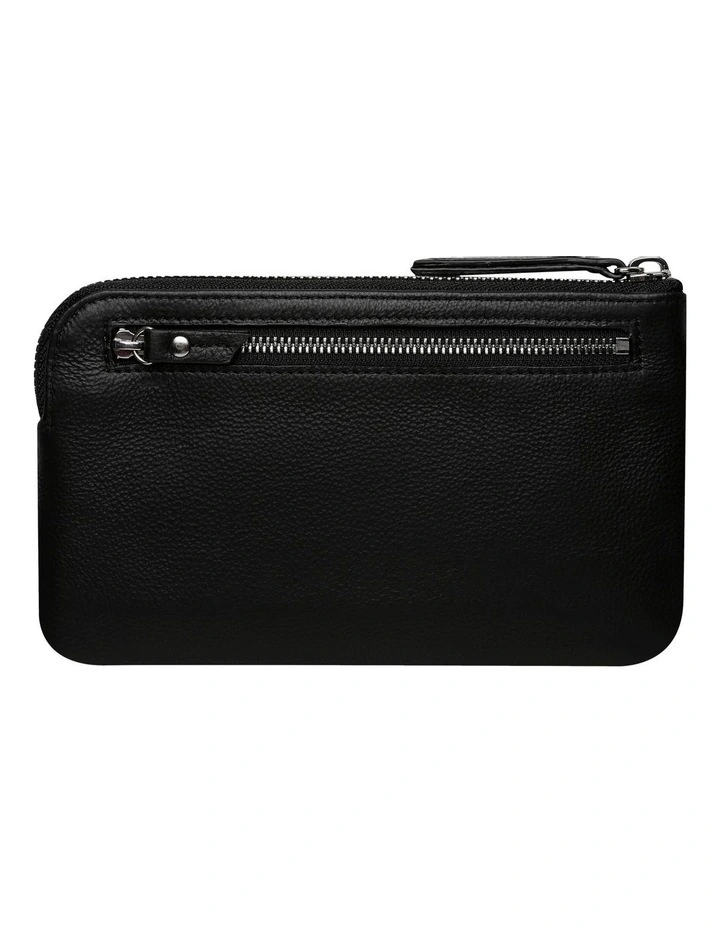 Smoke And Mirrors Zip Around Wallet In Black 2 Smoke And Mirrors Zip Around Wallet In Black - Image 2