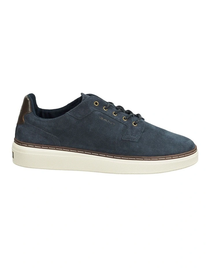 Gant San Prep Twill Suede Sneaker In Marine 1 Gant San Prep Twill Suede Sneaker In Marine