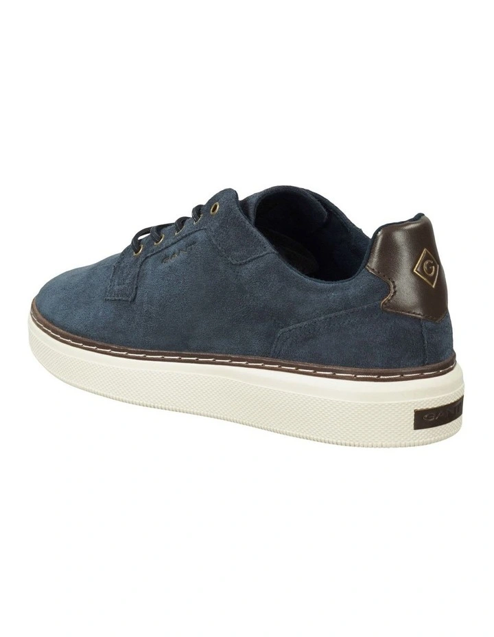Gant San Prep Twill Suede Sneaker In Marine 3 Gant San Prep Twill Suede Sneaker In Marine - Image 3