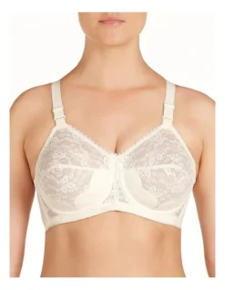 Hickory Classic Underwire Bra In Ivory