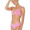 Lovable Sexy & Seamless Wirefree Bra In Shocking Pink Marle