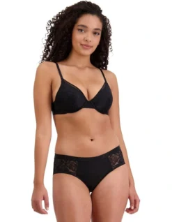 Tara Full Coverage Contour Bra In Black