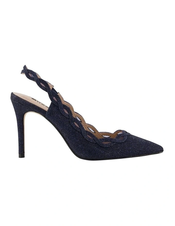 Dune London Dolly's Heels In Navy 1 Dune London Dolly's Heels In Navy