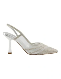 Dune London Champer Court Shoes In Silver