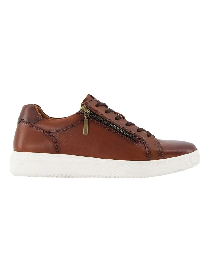 Dune London Tribute Sneaker In Tan 1 Dune London Tribute Sneaker In Tan
