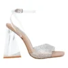 Steve Madden Nightout Heels In Rhinestone