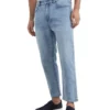 French Connection Cropped Straight Jean In Light Blue