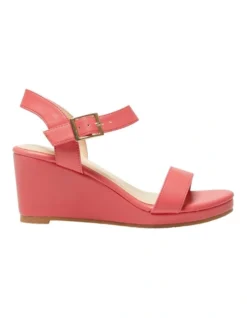 Abbey Sandals In Pink Smooth