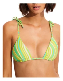 Seafolly Mod Squad Tri Bra In Lime Burst 8 Seafolly Mod Squad Tri Bra In Lime Burst -Myer Clothing Shop 954801550 954799840 4 720x928
