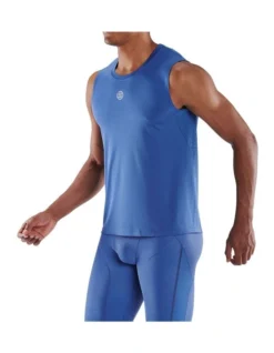 SKINS Series 3 Mens Tank Top In Blue