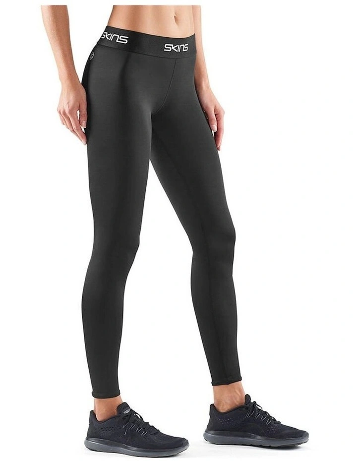 SKINS DNAmic Force Long Tights In Black 3 SKINS DNAmic Force Long Tights In Black - Image 3