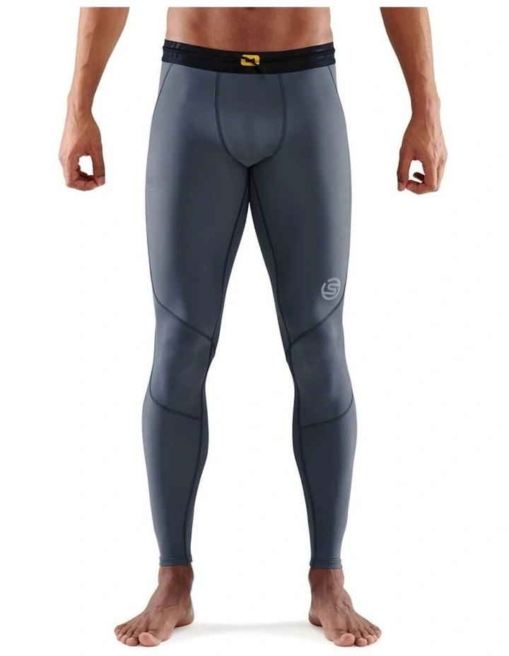 SKINS Series 3 Small Long Tights In Charcoal 3 SKINS Series 3 Small Long Tights In Charcoal - Image 3