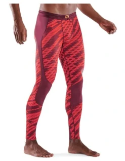SKINS Series 3 Compression Long Tights Activewear In Orange -Myer Clothing Shop 954931960 3 720x928