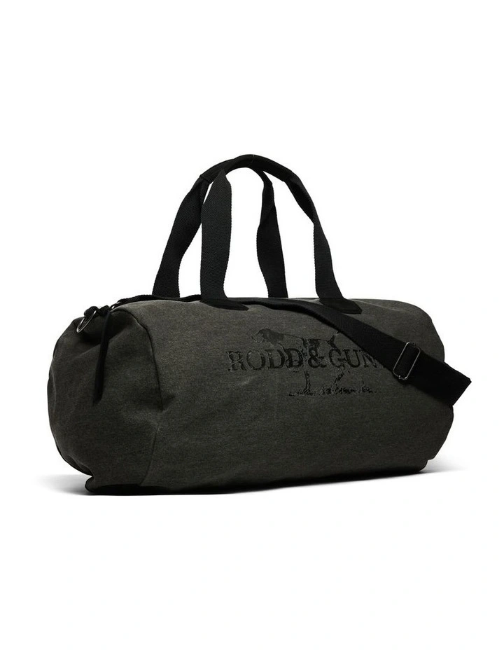 Double Barrel Duffle Bag In Washed Black 2 Double Barrel Duffle Bag In Washed Black - Image 2
