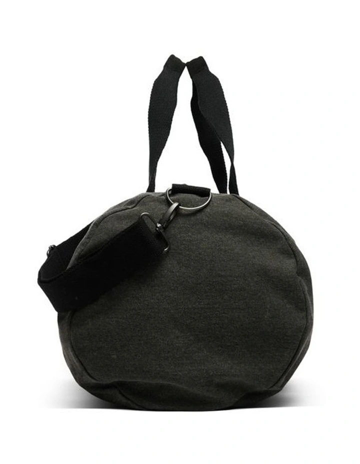Double Barrel Duffle Bag In Washed Black 3 Double Barrel Duffle Bag In Washed Black - Image 3