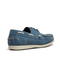 Gordons Bay Boat Shoe In Denim Blue 9 Gordons Bay Boat Shoe In Denim Blue -Myer Clothing Shop 955432810 3 720x928