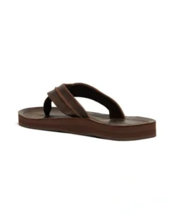 Piha Jandal In Chocolate 13 Piha Jandal In Chocolate -Myer Clothing Shop 955433440 7 720x928