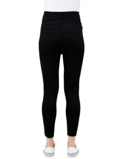 Rebel Ankle Grazer Jegging In Black -Myer Clothing Shop 955452970 4 720x928
