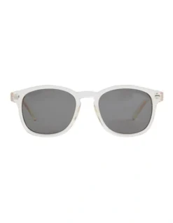 French Connection Oval Sunglasses In Natural
