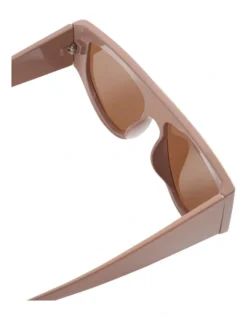 French Connection Shield Sunglasses In Natural -Myer Clothing Shop 955528120 955516420 4 720x928