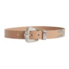 French Connection Dokota Leather Belt