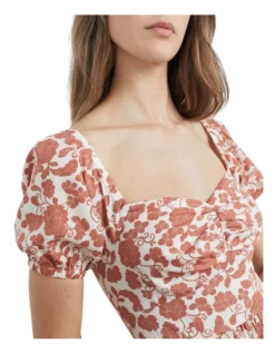 French Connection Sweetheart Floral Midi Dress -Myer Clothing Shop 955662040 4 720x928