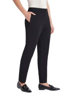 Solange Side Split Pant In Black