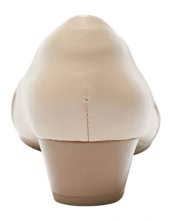 Saturn Heeled Shoes In Nude Leather -Myer Clothing Shop 955865440 5 720x928