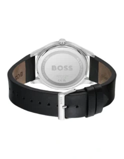 Hugo Boss Reason Black Leather Qtz Watch 1513981 -Myer Clothing Shop 956019160 3 720x928