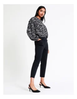 Basque Tuck Detail Top In Assorted -Myer Clothing Shop 956210410 3 720x928