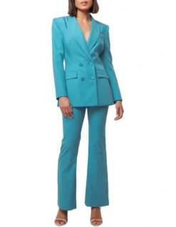 The Collective Blazer In Neo Blue