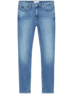 Calvin Klein Jeans Slim Tapered Jeans In Mid Blue -Myer Clothing Shop 956280160 5 720x928