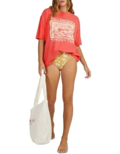 Billabong Dream Island Tee In Red -Myer Clothing Shop 956403460 3 720x928