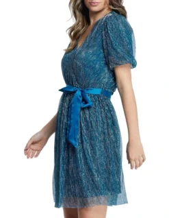 Stella Avalone Dress In Blue -Myer Clothing Shop 956463940 3 720x928