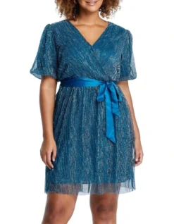 Stella Avalone Dress In Blue -Myer Clothing Shop 956463940 4 720x928